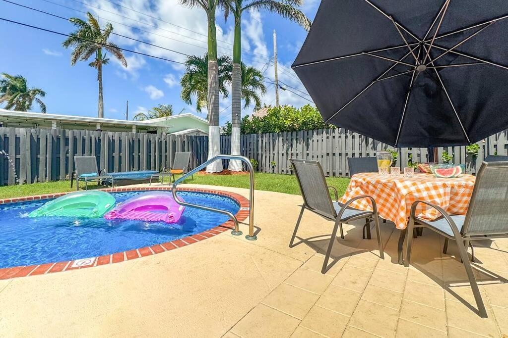 Amazing Home W Heated Pool 8 Mins To The Beach Lighthouse Point Екстериор снимка